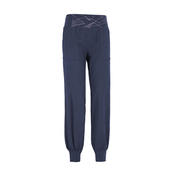 E 9 Pantaloni Arrampicata Nicole Vintage Blue Donna