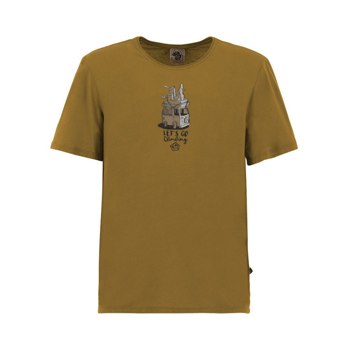 E 9 T-Shirt Oroen Caramel Uomo