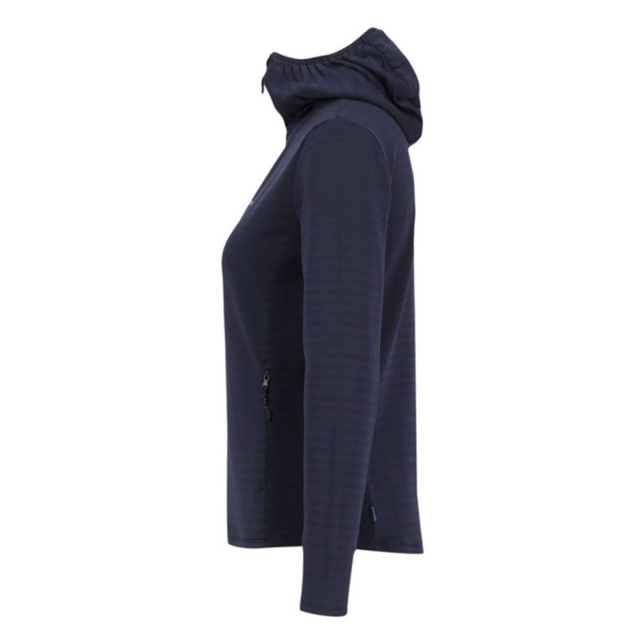 Meru Fleece Moreno Hoodie Blu Nights Donna