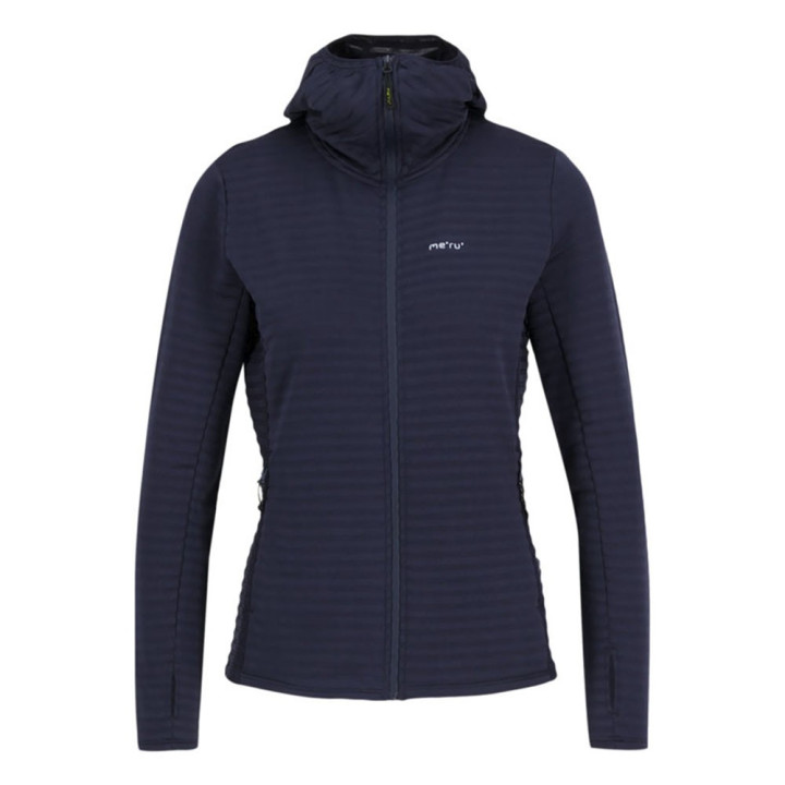 Meru Fleece Moreno Hoodie Blu Nights Donna