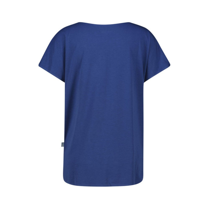 Meru T-Shirt Trekking Ellenbrook Navy Peony Donna
