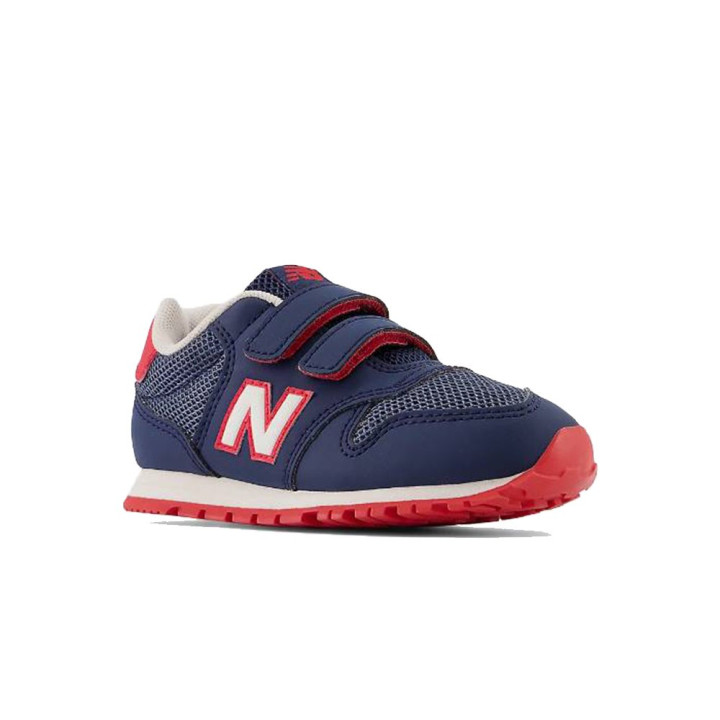 New Balance 500 Td Navy Rosso - Sneakers Bambino