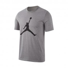 Jordan T-Shirt Big logo grigio