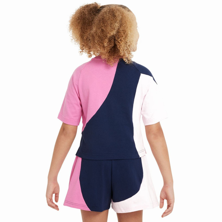 Nike T-Shirt Multicolore Fuxia Bambina