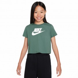 Cropped T-Shirt verde