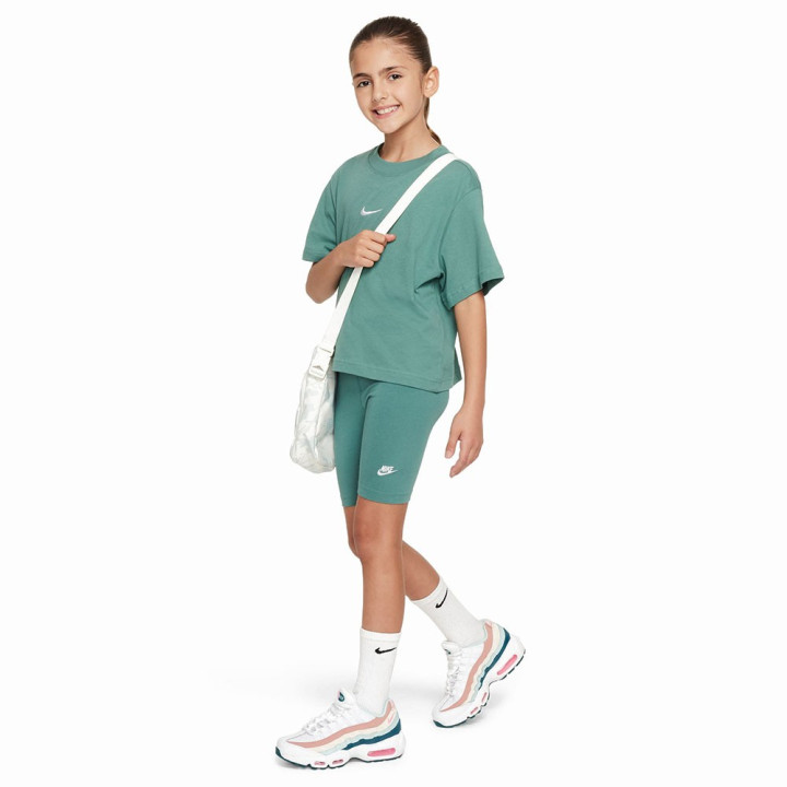 Nike Shorts BikersVerde Bambina