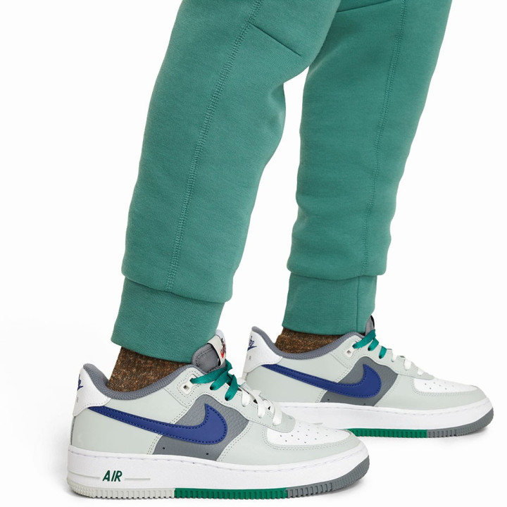 Nike Pantaloni Tech Fleece Verde Bambino
