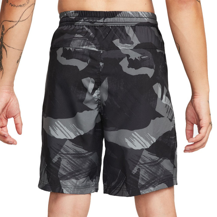 Nike Shorts Sportivi Camouflage Grigio Uomo