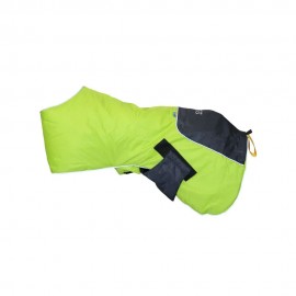 Cappottino Per Cani Ice-Olation verde lime nero