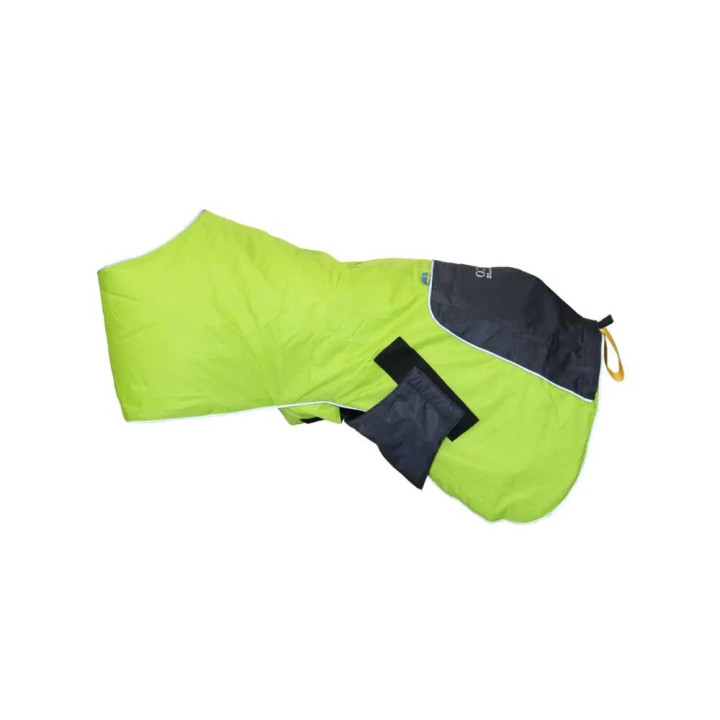 Axaeco Cappottino Per Cani Ice-Olation Verde Lime Nero
