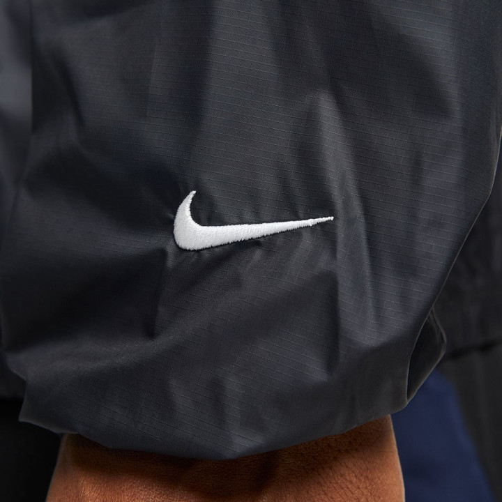 Nike Giacca Running Track Club Nero Blu Navy Bianco Uomo