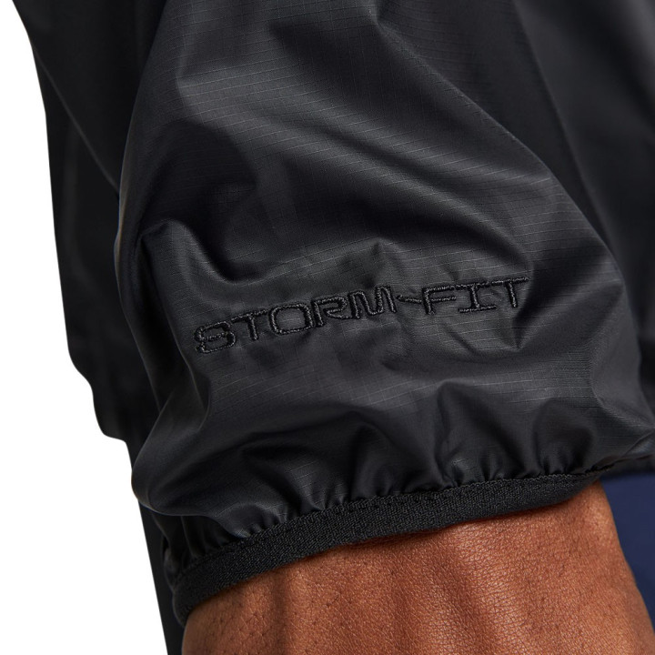 Nike Giacca Running Track Club Nero Blu Navy Bianco Uomo