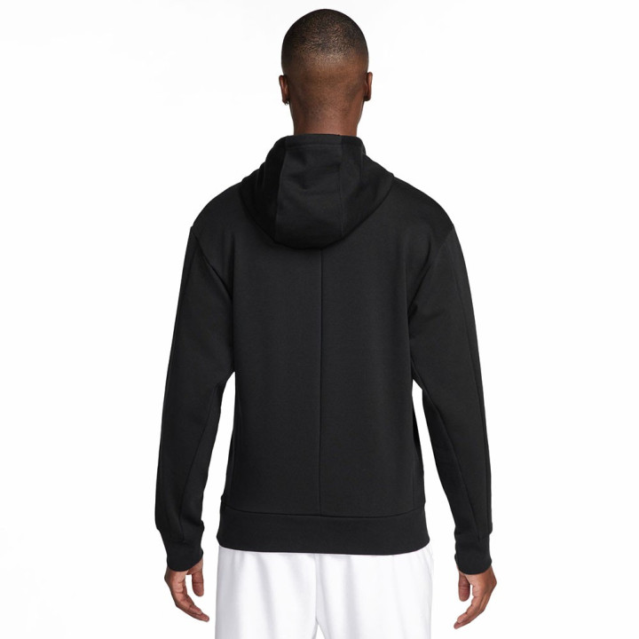 Nike Felpa Tennis Court Heritage Nero Bianco Uomo
