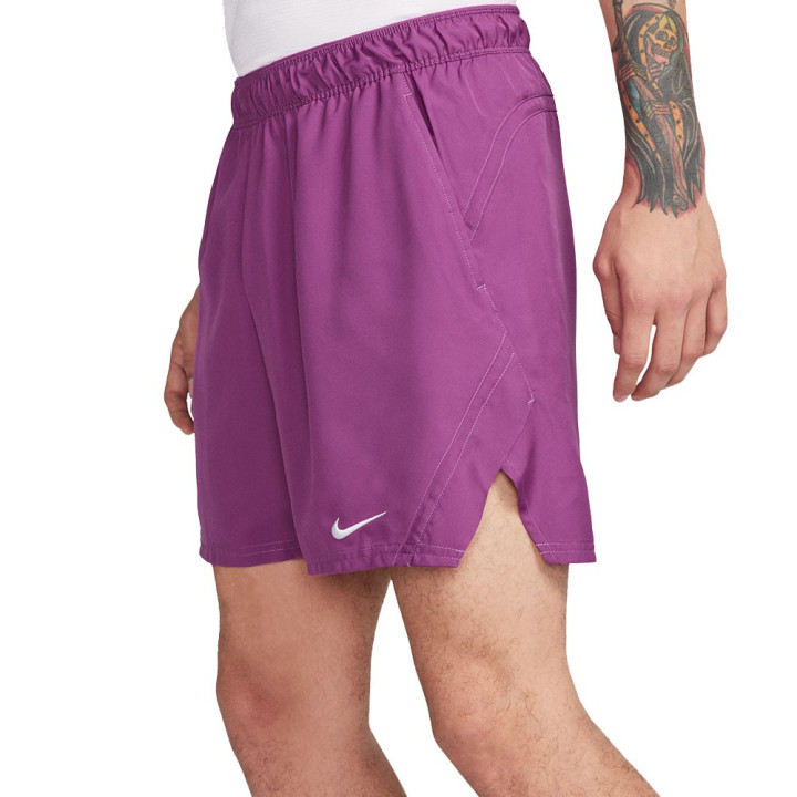 Nike Pantaloncini Tennis Dri-Fit Victory Fucsia Bianco Uomo