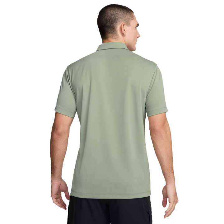 Nike Polo Tennis Dri-Fit Court Jade Horizon Bianco Uomo