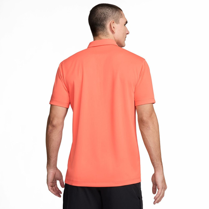Nike Polo Tennis Dri-Fit Court Wild Mango Uomo