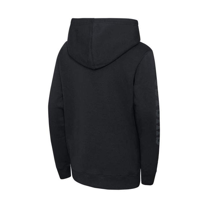 Nike Felpa Nba Con Cappuccio Bulls Nero Rosso Bambino