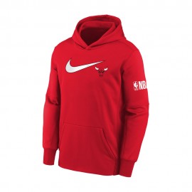 Nba Con Cappuccio Bulls rosso