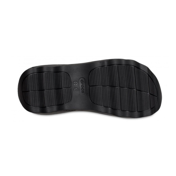 Crocs Crush Tripla Fascia Nero - Ciabatte Mare Donna