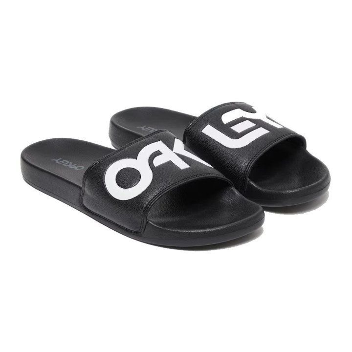 Oakley Fascia Logo Nero - Ciabatte Mare Uomo