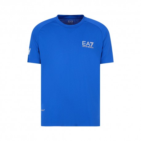 Ea7 T-Shirt Tennis Ventus 7 Surf The Web Uomo