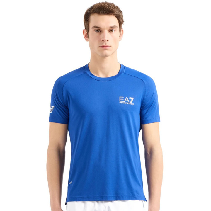 Ea7 T-Shirt Tennis Ventus 7 Surf The Web Uomo