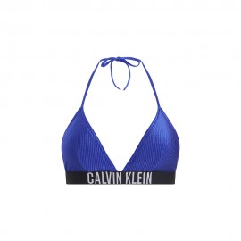 Top Bikini blu