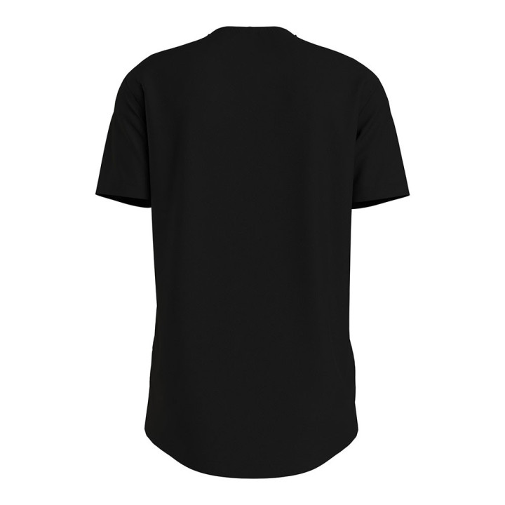 Calvin Klein T-Shirt Logo Centrale Nero Uomo