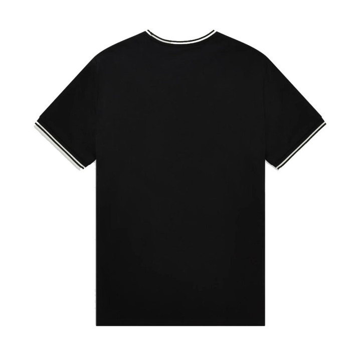 Fred Perry T-Shirt Con Bordino Nero Uomo