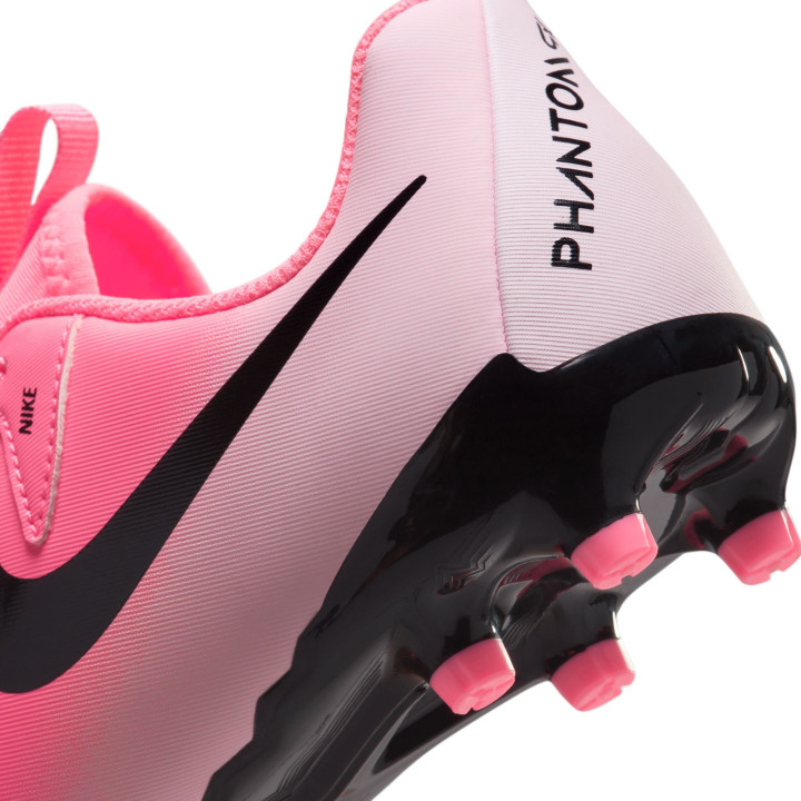 Nike Phantom Gx Ii Academy Fg Mg Arancio Nero - Scarpe Da Calcio Bambino