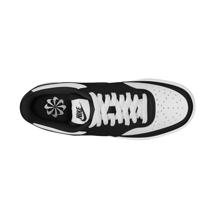 Nike Court Vision Low Nn Nero Bianco - Sneakers Donna