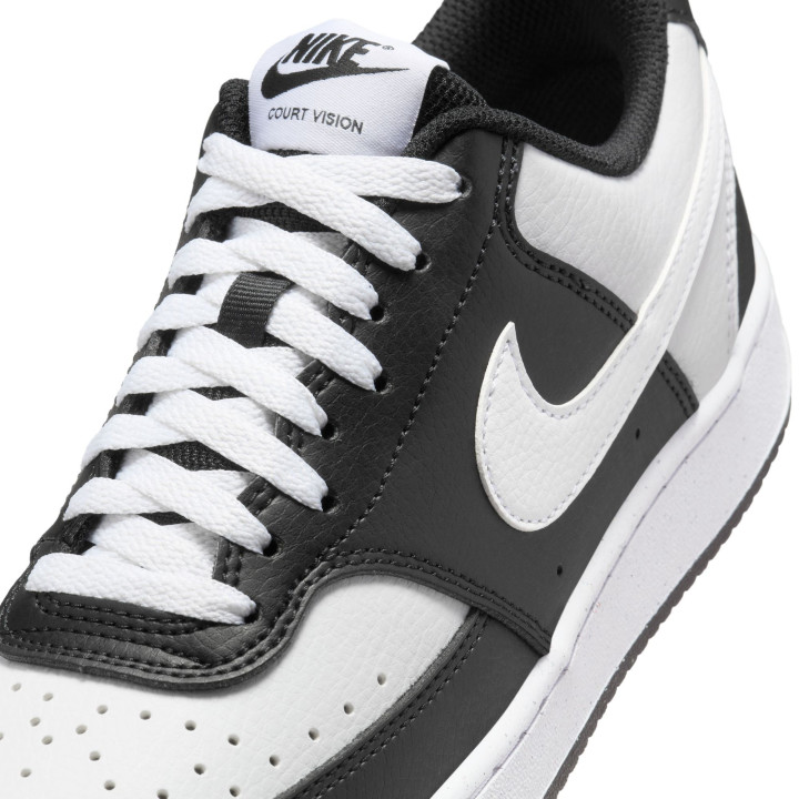 Nike Court Vision Low Nn Nero Bianco - Sneakers Donna