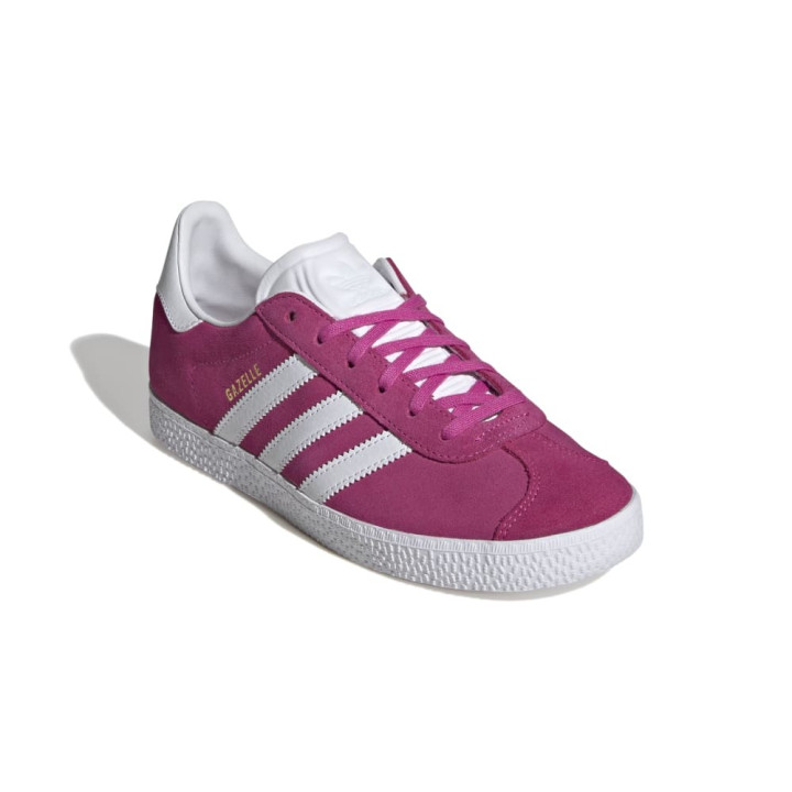 Adidas Originals Gazelle Gs Fucsia Bianco Oro - Sneakers Bambina