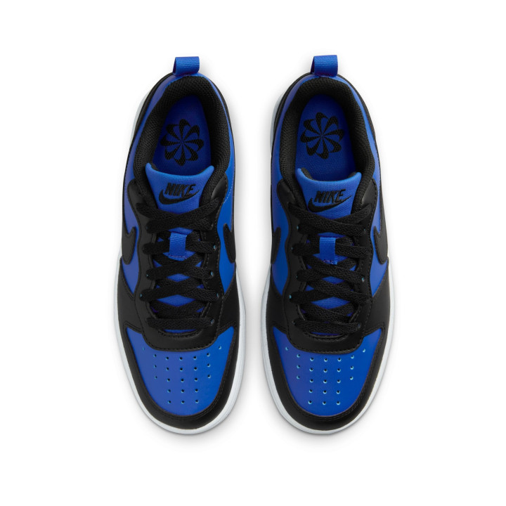 Nike Court Borough Gs Blu Nero - Sneakers Bambino