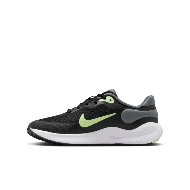 Nike Revolution 7 Gs Nero Volt - Scarpe Ginnastica Bambino