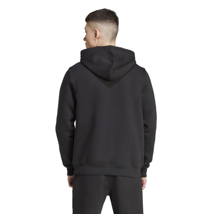 ADIDAS Originals Felpa Con Cappuccio Logo Nero Uomo
