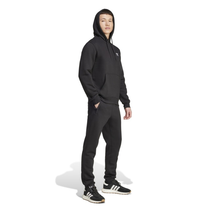 ADIDAS Originals Felpa Con Cappuccio Logo Nero Uomo