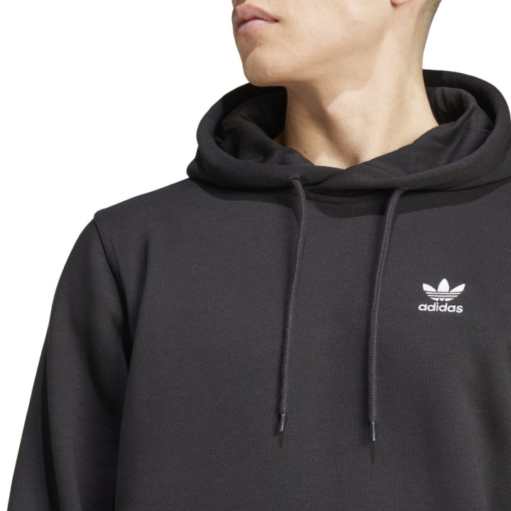 ADIDAS Originals Felpa Con Cappuccio Logo Nero Uomo