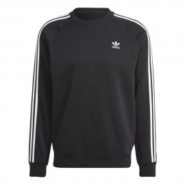 Girocollo Tristripe logo nero