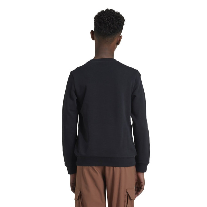 ADIDAS Originals Felpa Giro Big Logo Nero Bambino