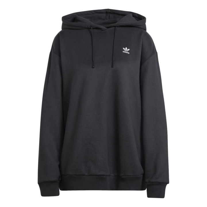 ADIDAS Originals Felpa Oversize Con Cappuccio Nero Donna