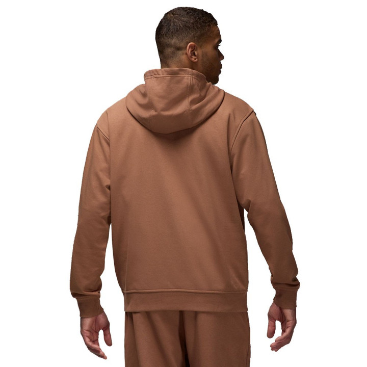 Nike Felpa Logo Dri Fit Marrone Uomo