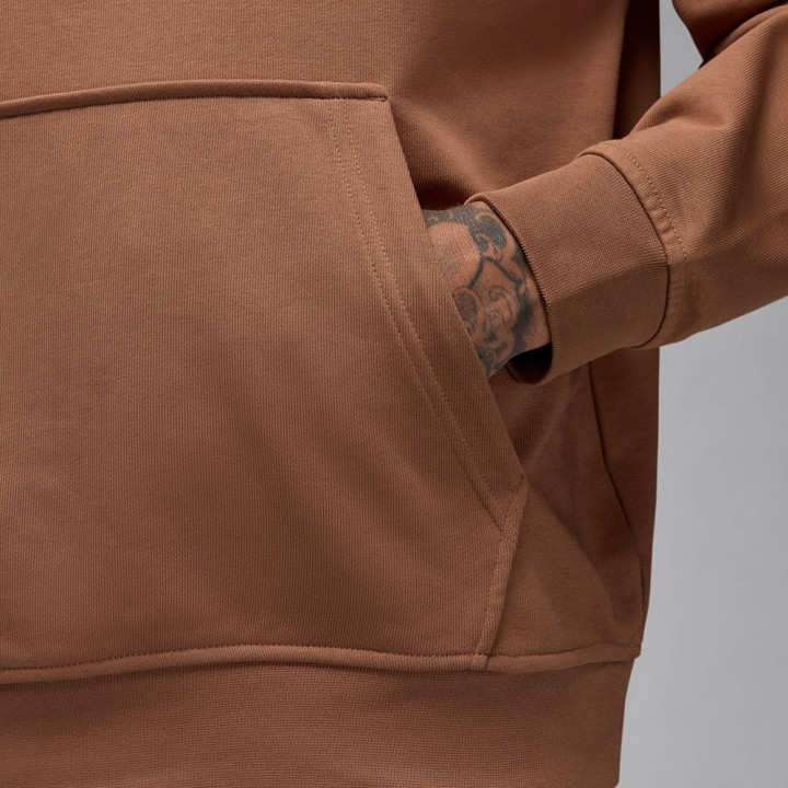 Nike Felpa Logo Dri Fit Marrone Uomo