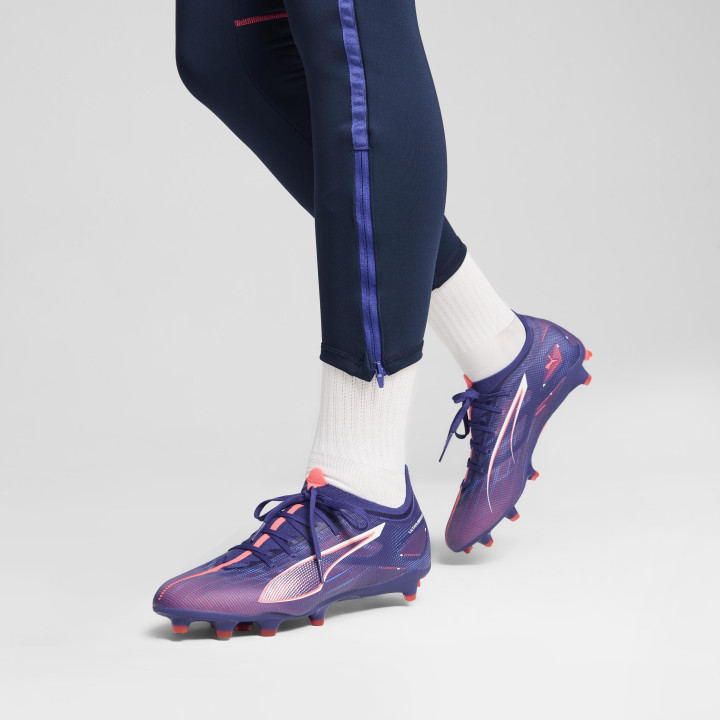 Puma Ultra 5 Match Fg Ag Blu Bianco - Scarpe Da Calcio Uomo
