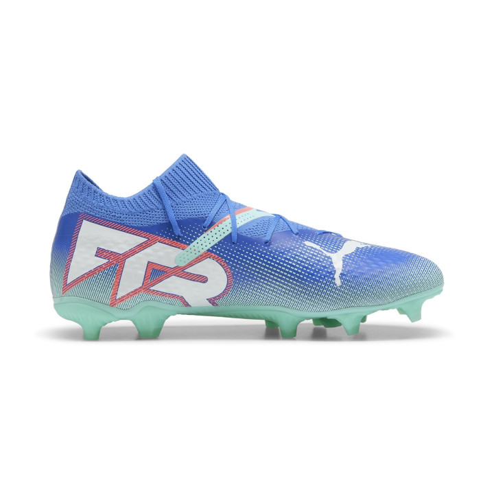 Puma Future 7 Pro Fg Ag Azzurro Bianco - Scarpe Da Calcio Uomo
