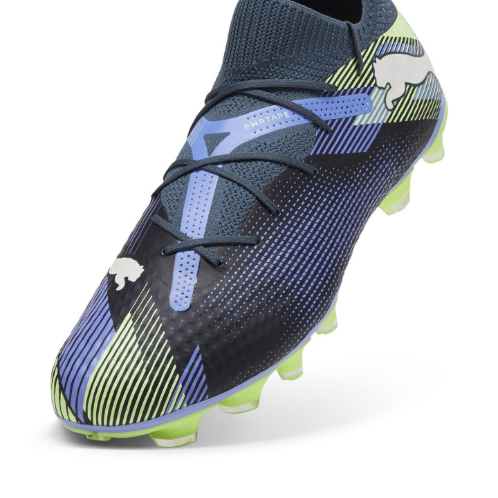 Puma Future 7 Pro Fg Ag Blu Bianco - Scarpe Da Calcio Uomo