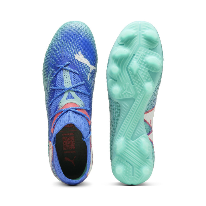 Puma Future 7 Pro+ Fg Ag Low Bianco - Scarpe Da Calcio Uomo
