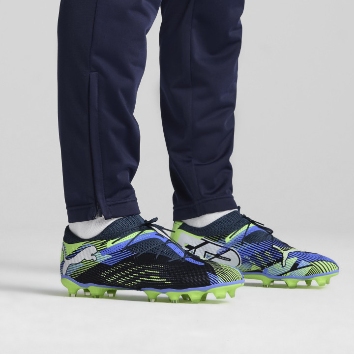 Puma Future 7 Pro+ Fg Ag Blu Bianco - Scarpe Da Calcio Uomo