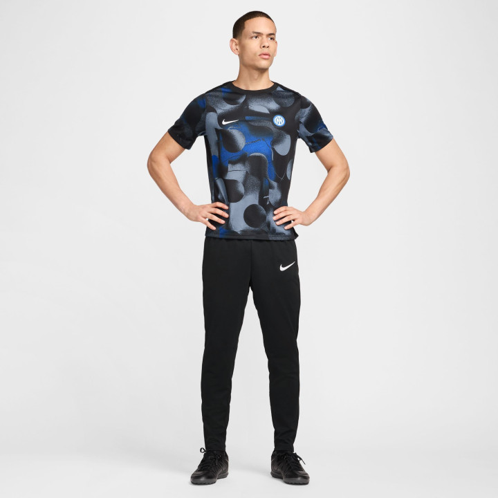 Nike Maglia Calcio Inter Prematch Nero Blu Uomo