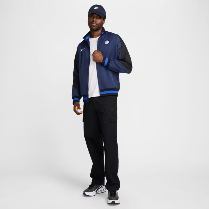 Nike Giacca Da Calcio Inter Anthm Navy Nero Uomo